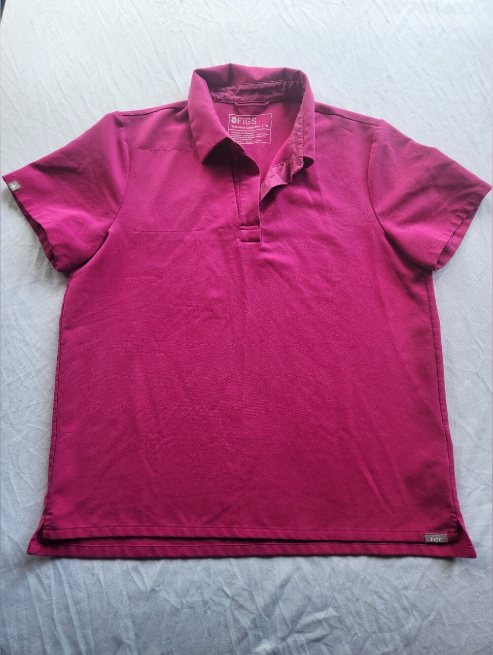 M/L Raspberry Sorbet FIGS Set RARE Retired Color - Picture 2 of 2